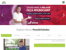 Tablet Screenshot of cursosmctech.com.br
